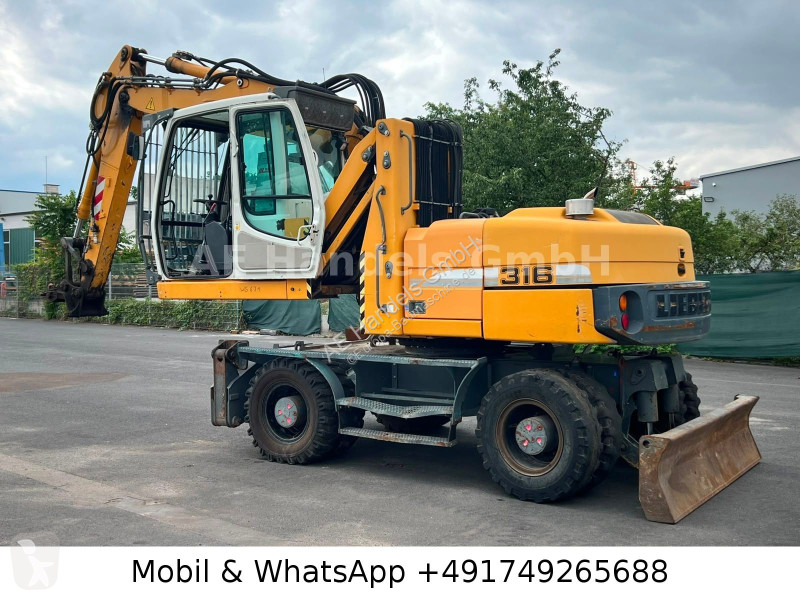 Rýpadlo Liebherr Verstellausleger *Klima/Planier
