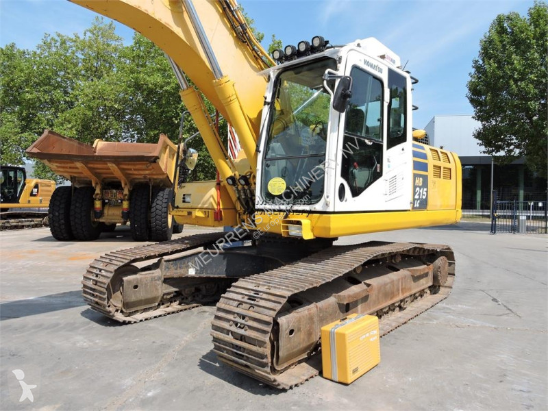 Rýpadlo Komatsu HB215 + GPS