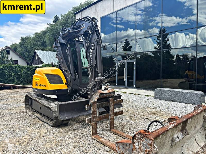 Lopatový nakládač Mecalac 8 MCR MINI-KOPARKA...
