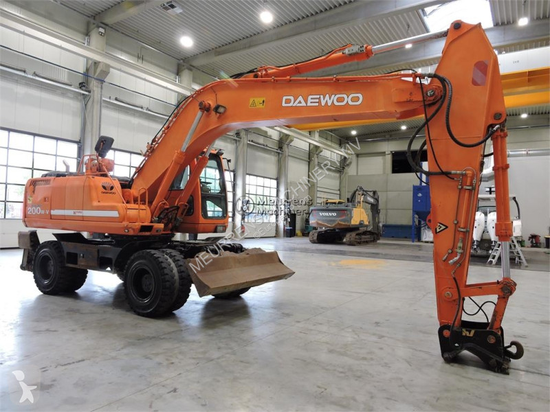 Graafmachine Daewoo S200W Belgium machine