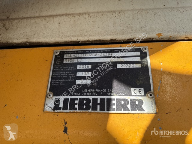 Pelle Liebherr  R920LC
