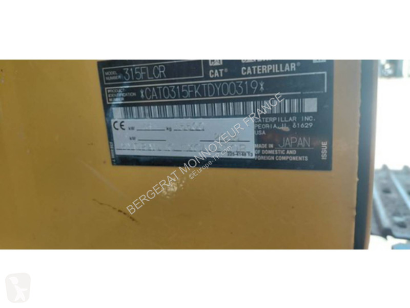 Pelle Caterpillar 315F