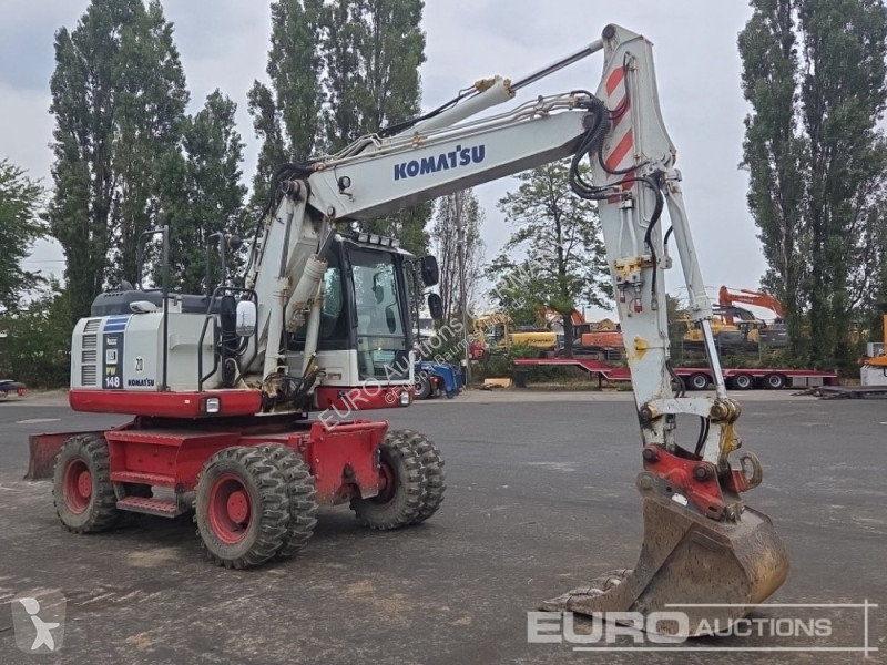 Graafmachine Komatsu PW148-8