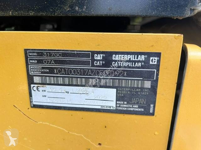 Багер Caterpillar 317
