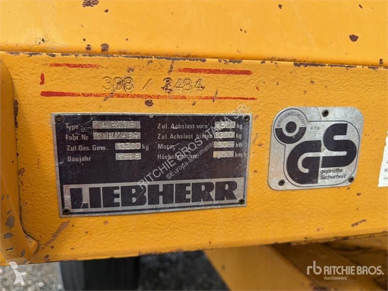 Екскаватор Liebherr