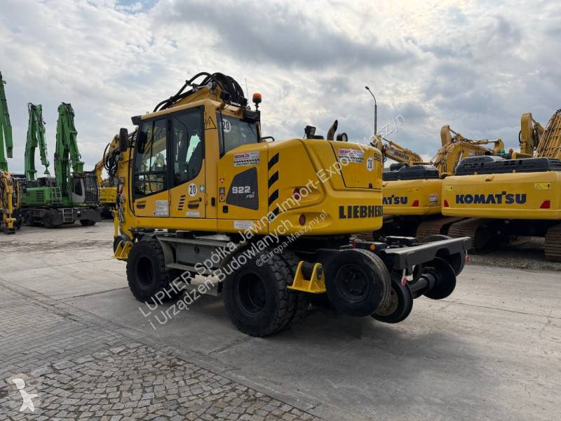Kotrógép Liebherr A922 Rail Litronic