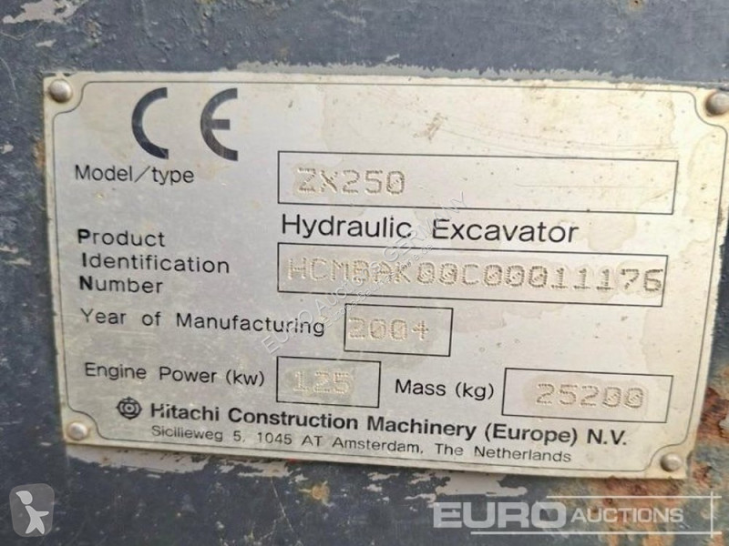Skovel Hitachi