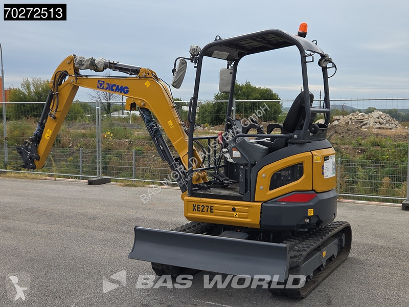 Pelle XCMG XE27 E FACTORY WARRANTY - CW / 3...