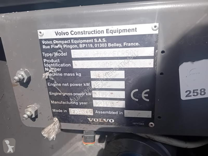 Skovel Volvo ECR50 D
