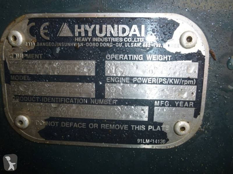 Pelle Hyundai HX145 LCR