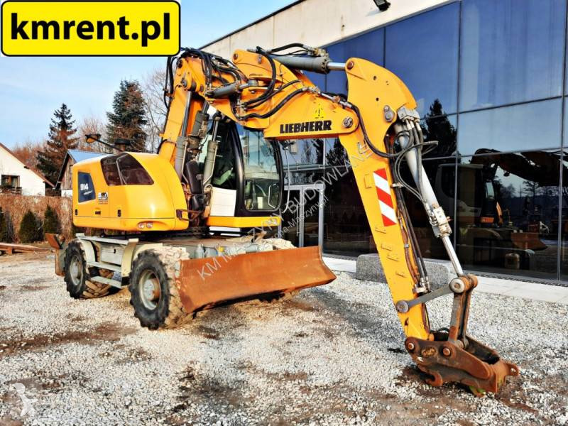 Pelle Liebherr A914 COMPACT KOPARKA KOŁOWA. 2014R