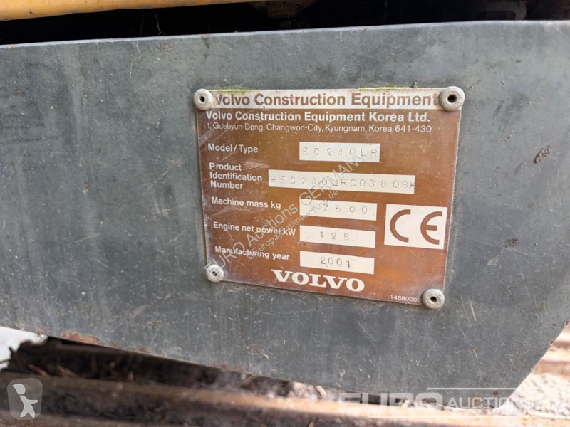 Багер Volvo EC240LR