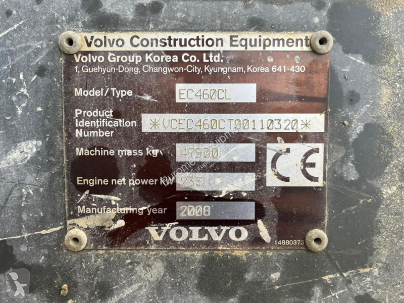 Pelle Volvo EC460