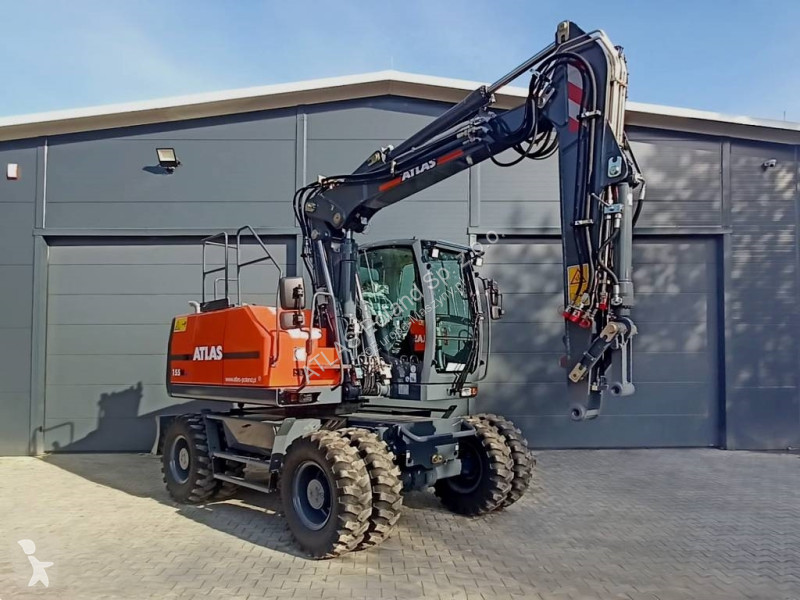 Pelle Atlas 155 W KOPARKA KOŁOWA WHEELED EXCAVATOR