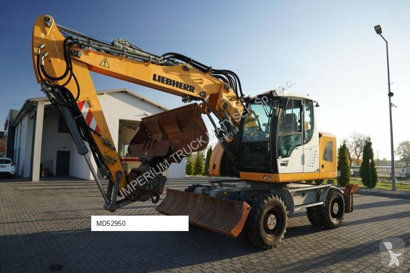 جرافة Liebherr A 914 COMPACT / KOPARKA KOŁOWA /...