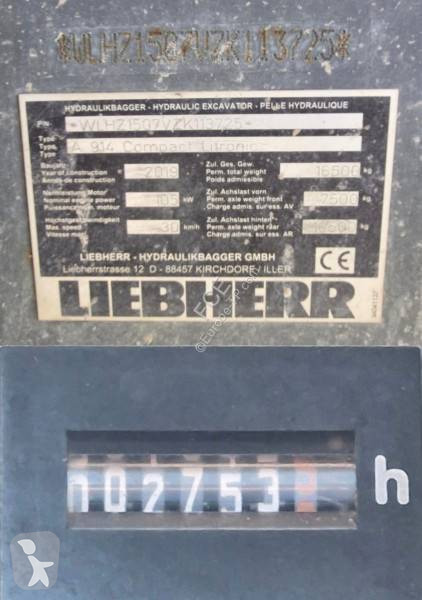 Graafmachine Liebherr 914 Compact Litronic 1er...
