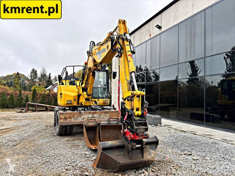 Escavadora Komatsu PW 118 MR-8 KOPARKA KOŁOWA...