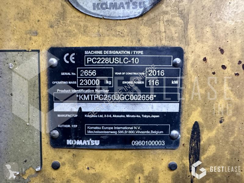 Escavatore Komatsu -10