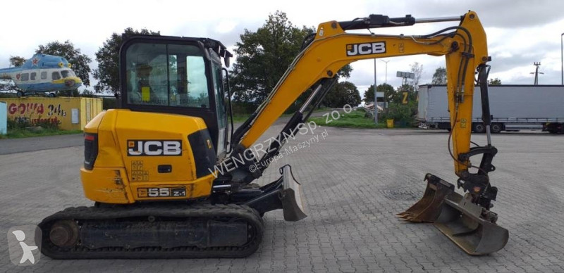 Excavator  Minikoparka gąsienicowa JCB 55Z-1 T3