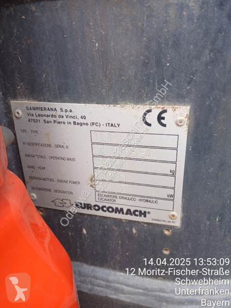 Escavadora Eurocomach 100TR