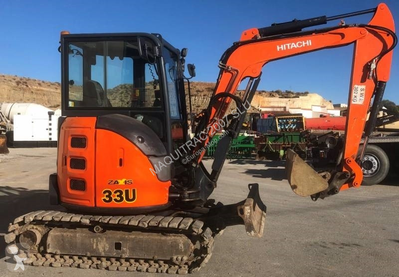 Escavadora Hitachi ZX 33 U-5 A