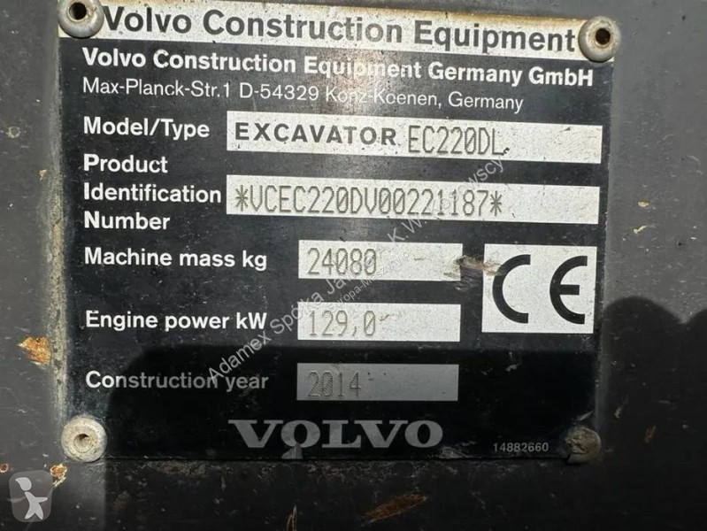 Lopatový nakládač Volvo DL