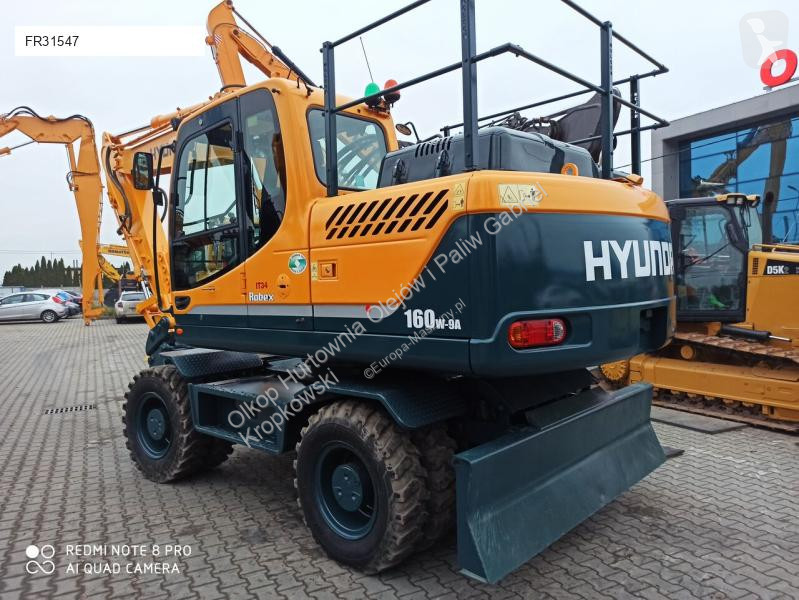 Excavadora Hyundai R160W-9A /Tylko sprzedaż