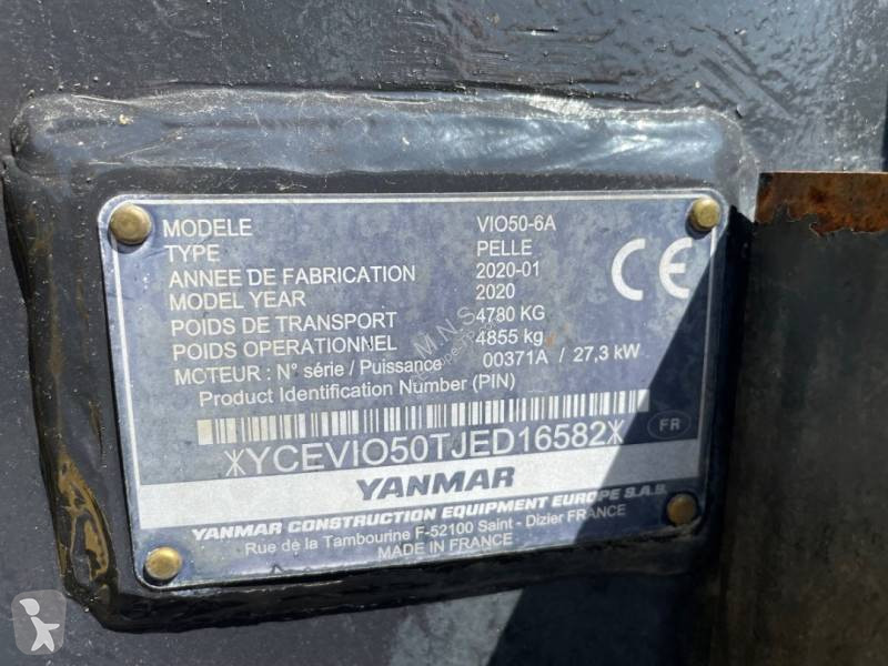 Escavatore Yanmar VIO 50 -6
