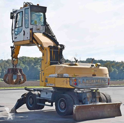 Excavator Liebherr PELLE * Umschlagbagger *...