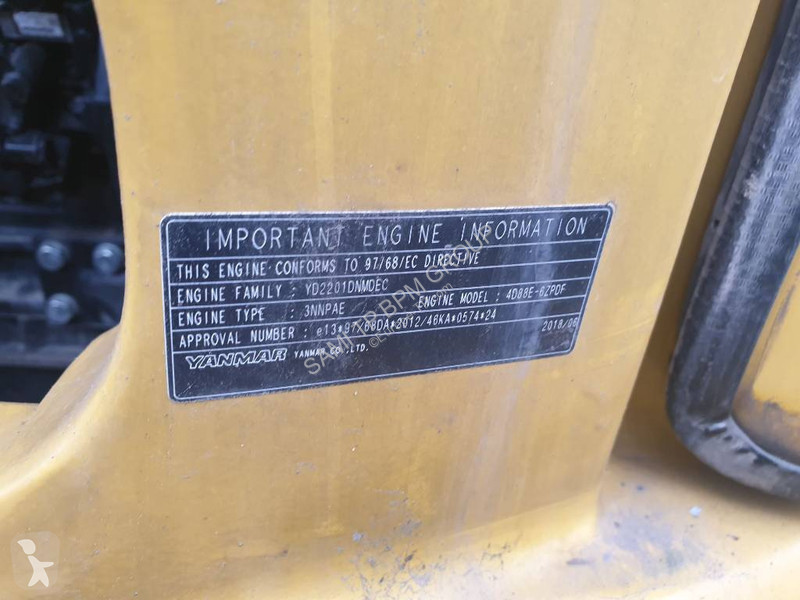Escavadora Komatsu PC55MR-5
