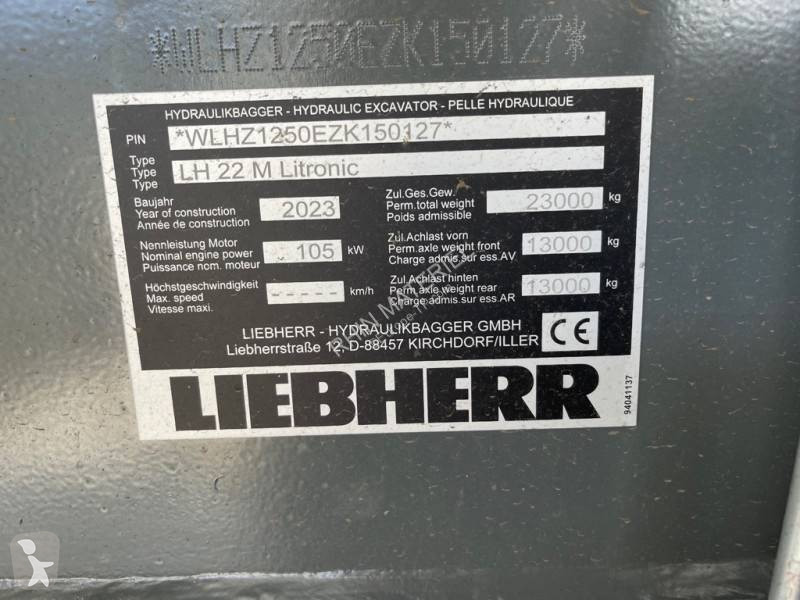 Escavadora Liebherr LH22M