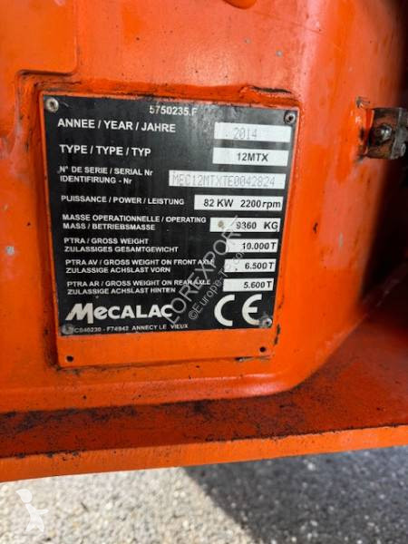 Excavator Mecalac