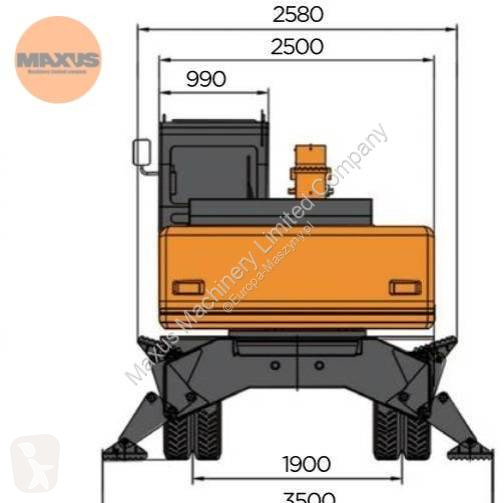 Escavadora Maxus Maxus Cummins 14 ton