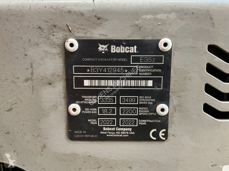 Escavadora Bobcat Z