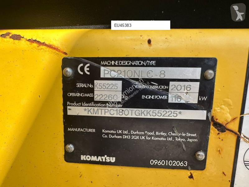 Escavatore Komatsu