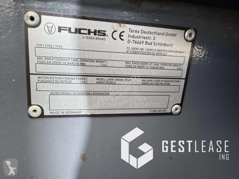 Skovl Fuchs  MHL340F