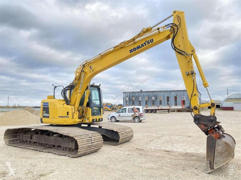 Escavadora Komatsu 138 US-8 BOGMASTER