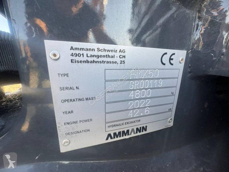 Escavadora Ammann AMX 50