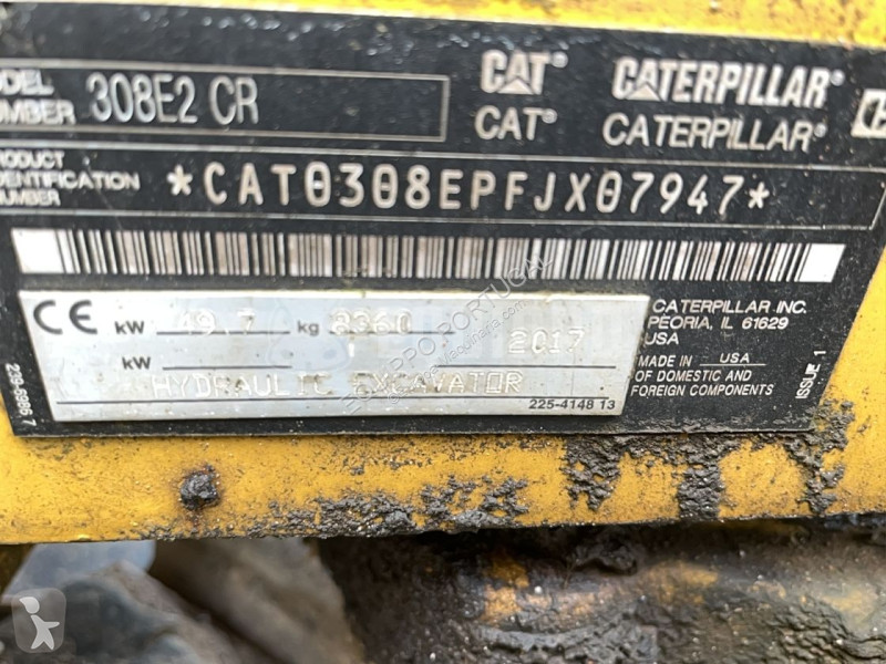Escavadora Caterpillar 308E2