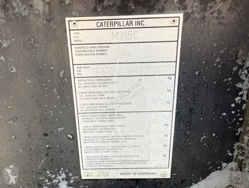 Excavator Caterpillar C AC