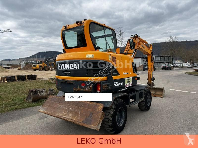 Skovl Hyundai Robex 55W-9A Mit Drei Löffeln