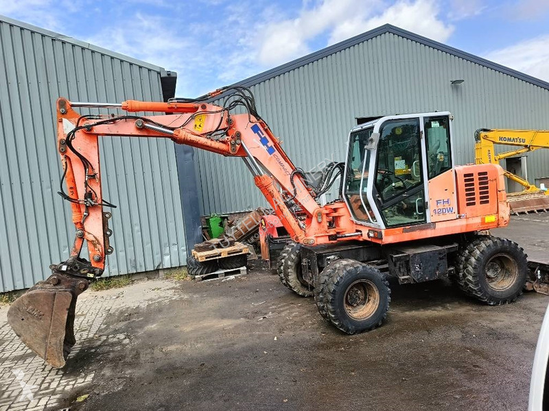 Escavatore Fiat-Hitachi W bandenkraan Wheel...