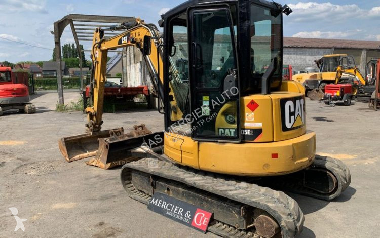 Skovl Caterpillar minipelle sur chenilles diesel