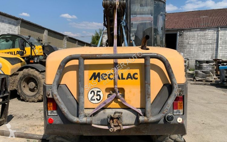 جرافة Mecalac pelle sur pneus diesel