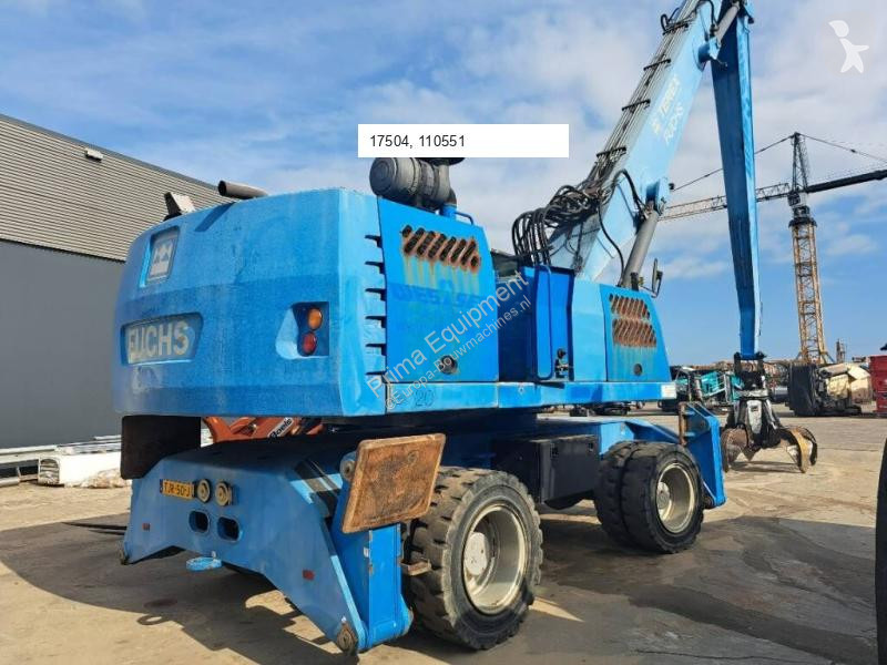 Skovl Fuchs MHL360D with low hour engine + grapple
