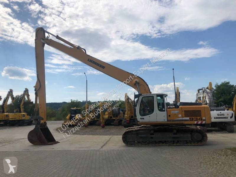 Escavadora Liebherr R934C NLC LITRONIC LONG ARM...