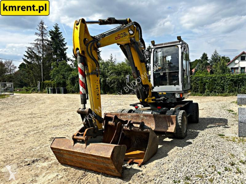 Escavadora Wacker Neuson 6503 -2 KOPARKA KOŁOWA...