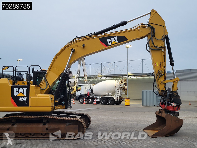 Skovl Caterpillar 326 F L ROTOTILT - LEICA GPS...