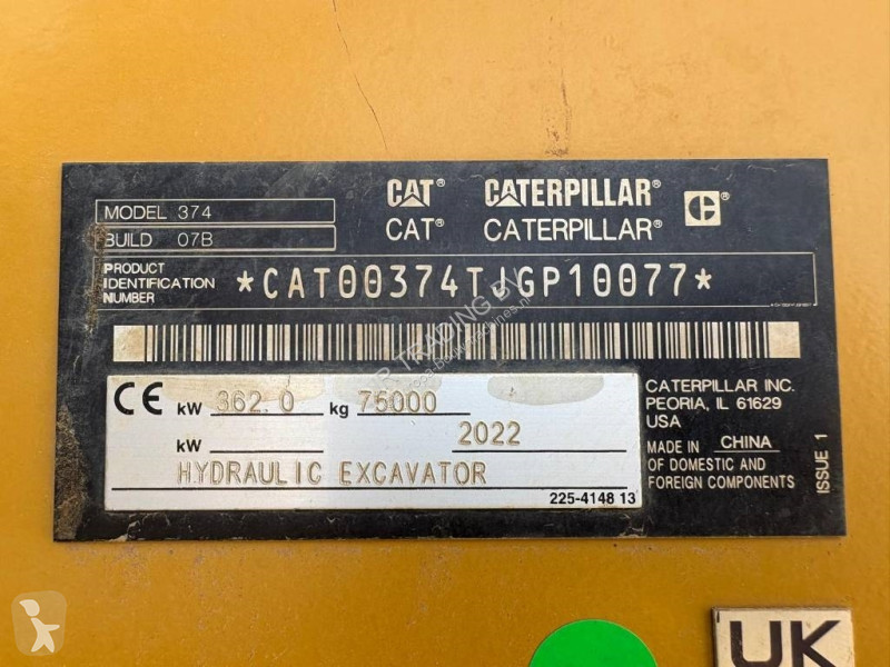 Escavatore Caterpillar 374 (On Transport)