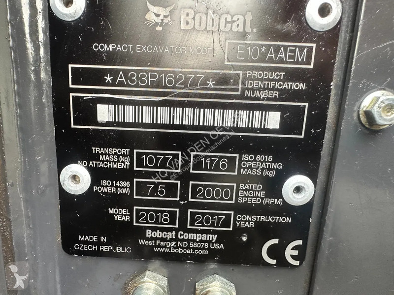 Skovel Bobcat